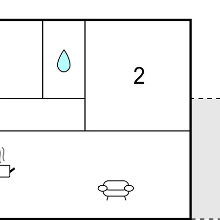 2 Bedroom Beautiful In Appartement Pula